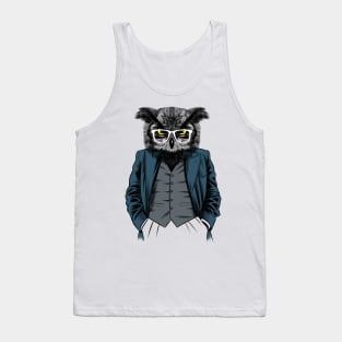 Mafia owl Tank Top